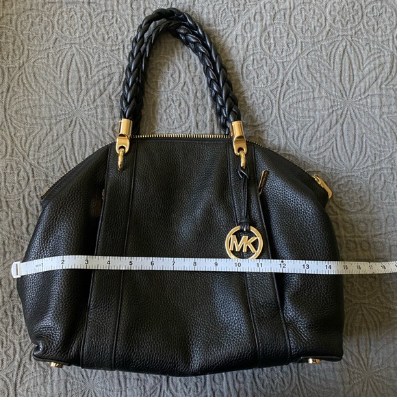 Michael Kors satchel with braided straps - Picture 8 of 8